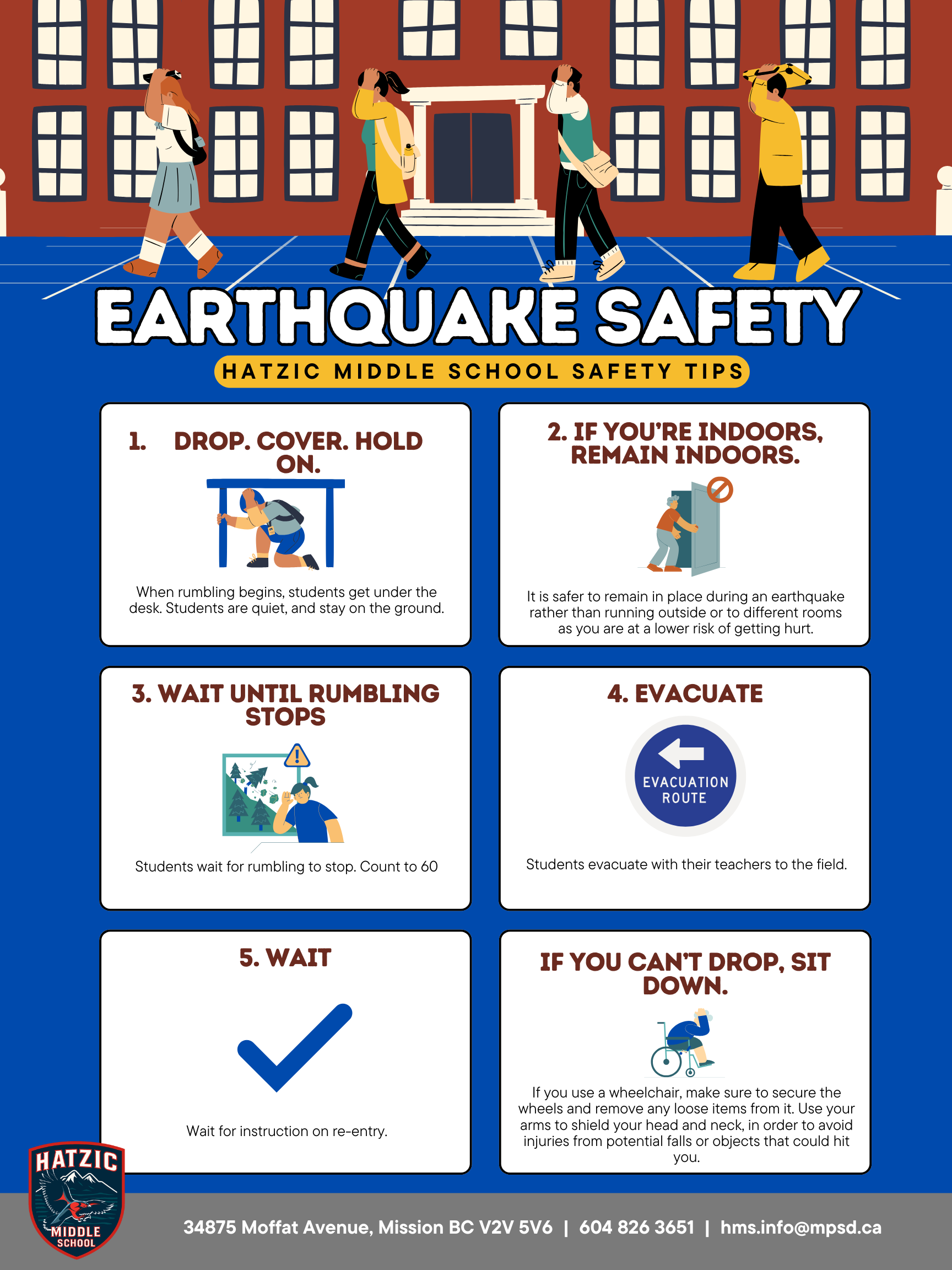 HMS - Earthquake Safety Tips